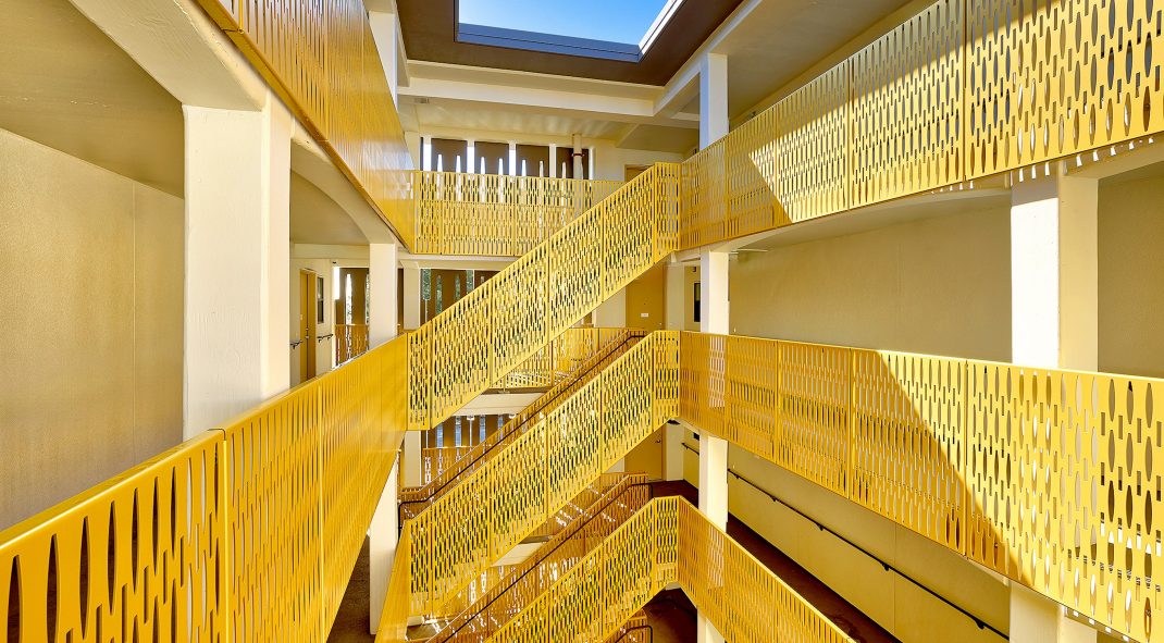 BOK Modern Stair Guardrail Fascia Mount: A Sleek, New, Bolt-Free Metal Railing Solutions