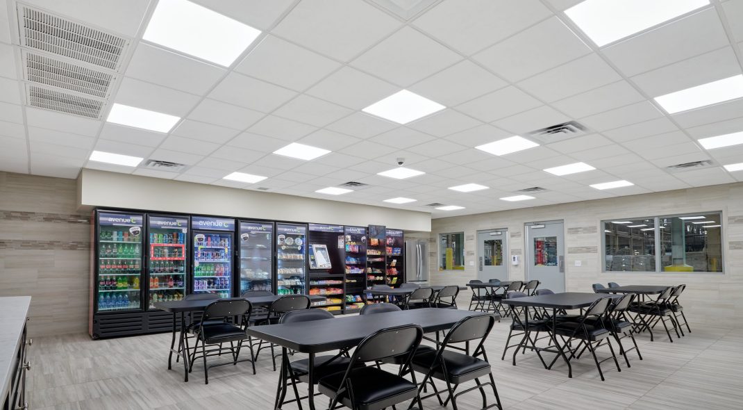 Armstrong Ceilings Manufacturing Facility | Employee Break Room