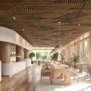 WOODWORKS Shapes for DesignFlex® Ceiling Panels Now Available in Grille and Linear Visuals